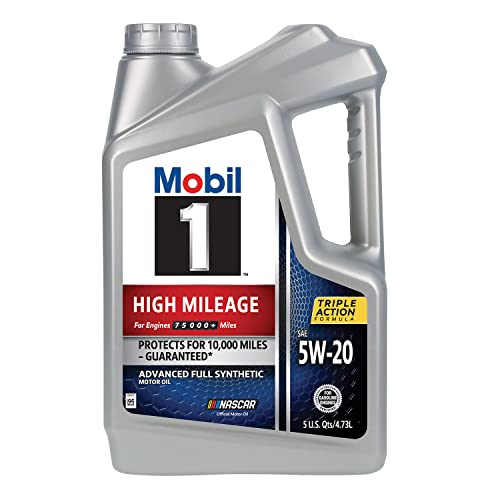 Mobil 1 Advanced Fuel Economy Full Synthetic Motor Oil 0W-20, 5 Quart A306