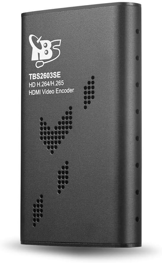 NDI HDMI Encoder, TBS2603SE NDI|HX Supported Professional HD H.264 H.265 HDMI Video Encoder Support HTTP HLS m3u8 RTP UDP Unicast Multicast RTSP RTMP RTMPS SRT Protocals