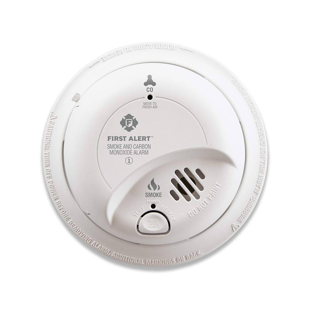 First Alert Hardwired Smoke and Carbon Monoxide Detector with 10-Year Battery Backup O72477