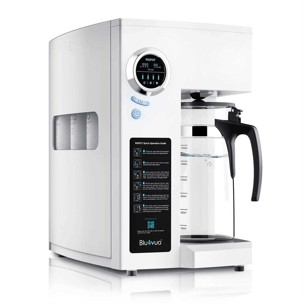 Bluevua Ro100ropot Reverse Osmosis System Countertop Water Filter 4 Stage - Shop Hardware Tools Online Store