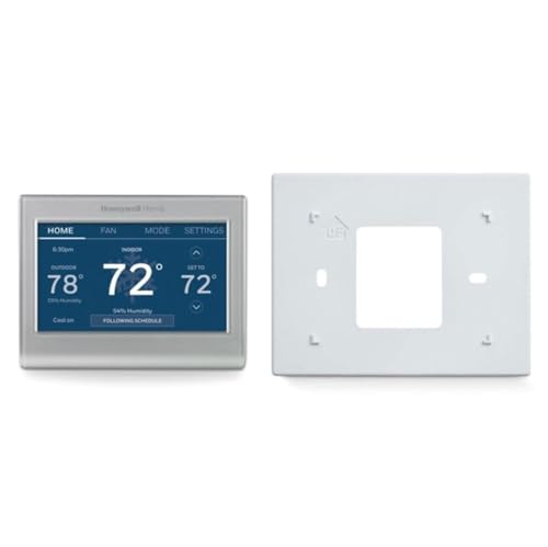 Honeywell Home RTH9585WF Wi-Fi Smart Color Thermostat, 7-Day Programmable, Touch Screen, Energy Star, Alexa Ready I259972