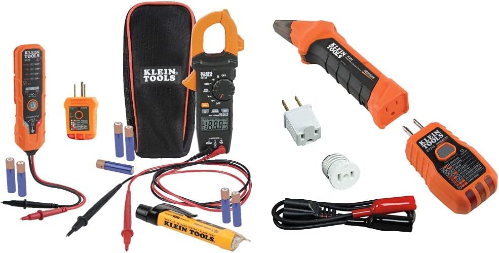 Klein Tools CL120VP Electrical Voltage Test Kit with Clamp Meter N500