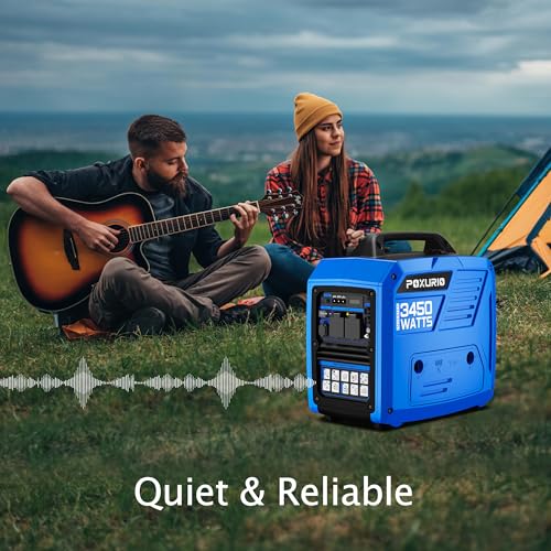4000 Watt Inverter Generator, 120V Gas Powered, RV Ready L1192