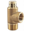 Watts Lead-Free Brass Calibrated Adjustable Relief Valve, MNPT Inlet Type, FNPT Outlet Type - 3/4 LF 530-C STD