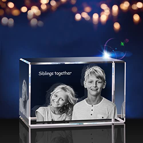 3D Crystal Photo Customized Picture Gift for Wife Mom Dad M953616