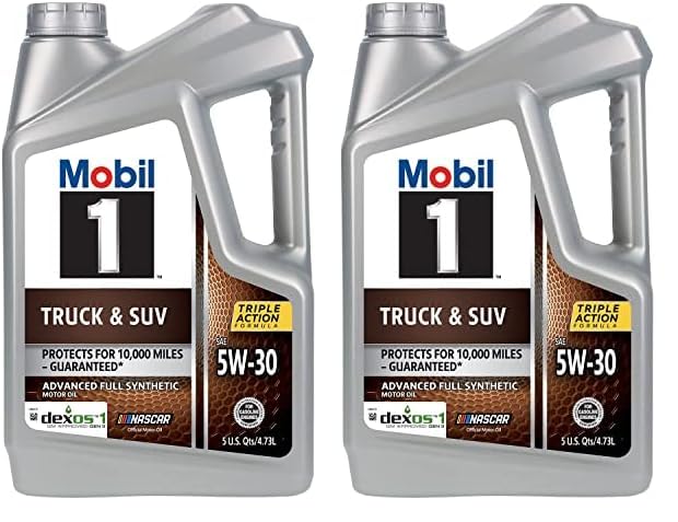 Mobil 1 Advanced Fuel Economy Full Synthetic Motor Oil 0W-20, 5 Quart A306