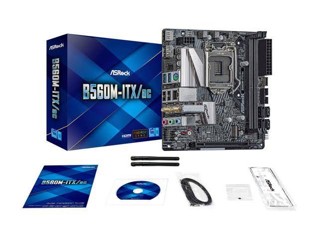 ASRock B560M-ITX/ac Intel LGA 1200 Mini-ITX Motherboard V409