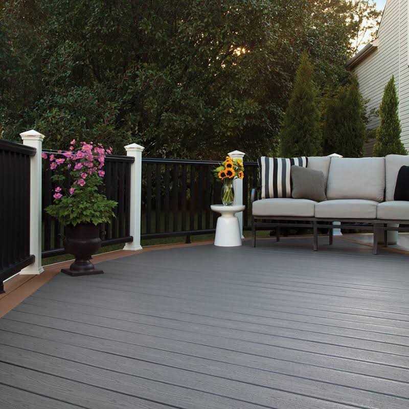 Trex Enhance Basics 16-ft Clam Shell Grooved Composite Deck Board E2071
