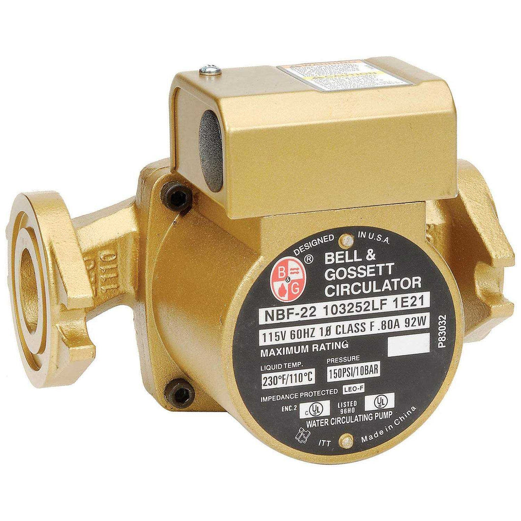 Bell & Gossett NBF-22 Bronze Wet Rotor Circulator Pump X340744