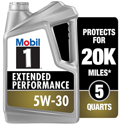 Mobil 1 Advanced Fuel Economy Full Synthetic Motor Oil 0W-20, 5 Quart A306