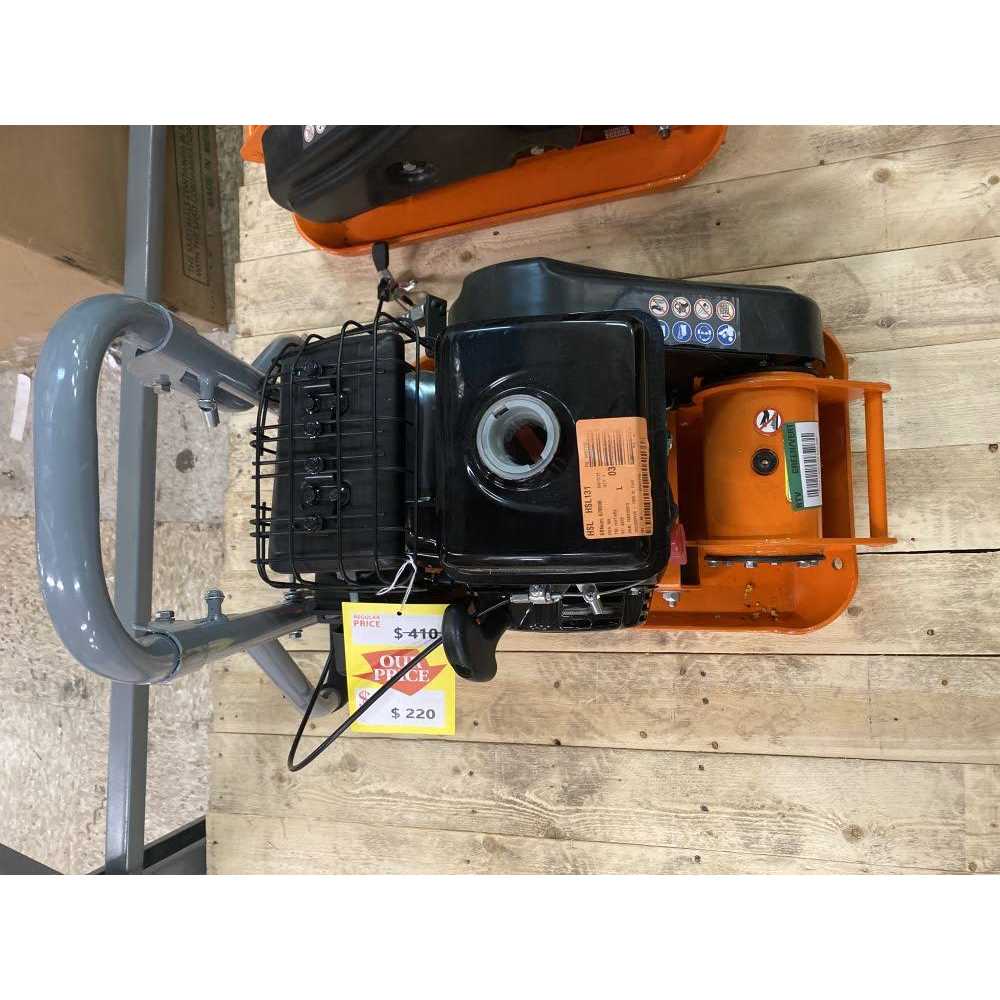 Yardmax YC0850 Plate Compactor 1850lb Compaction Force F2401