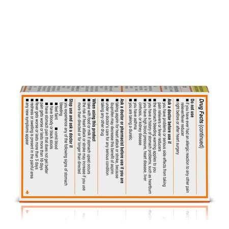 Motrin Ibuprofen Caplets 200mg, 100 Count H49793