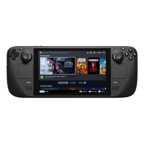 VALVE Steam Deck OLED 512GB SSD + 16GB RAM (International Version) - 7.4 inch, 90Hz, 1280 x 800px, SteamOS 3.0, Handheld Gaming Console, Black