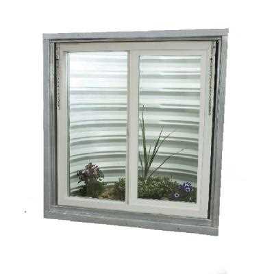 TAFCO WINDOWS 30.75 in. x 36.375 in. Left-Hand Sliding Vinyl Replacement Window Sash Kit (No Frame) White W329
