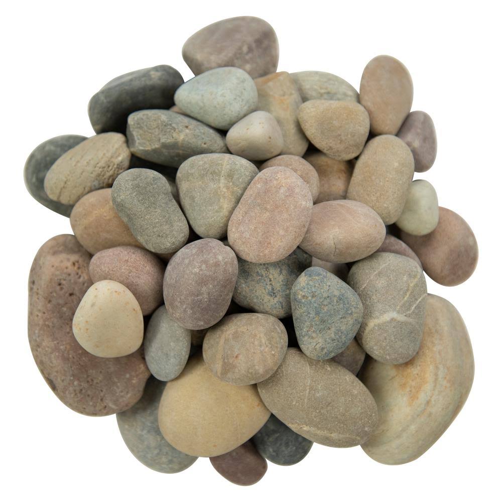 MSI Amazon 0.5 Cu. ft . per Bag (1 in. to 2.5 in.) 40 lb. Multi Bagged Landscape Rock (55 Bags / Pallet)
