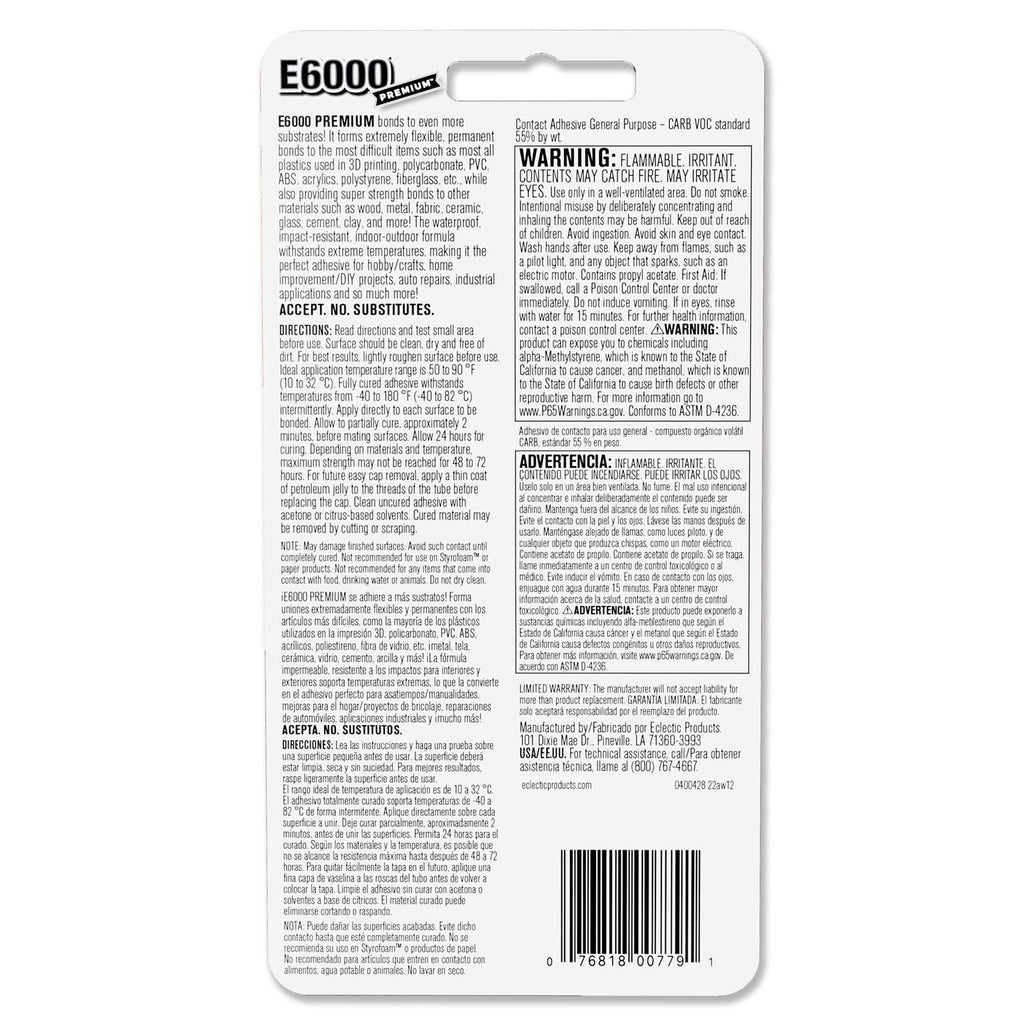 E6000 Premium Contact Adhesive A242633