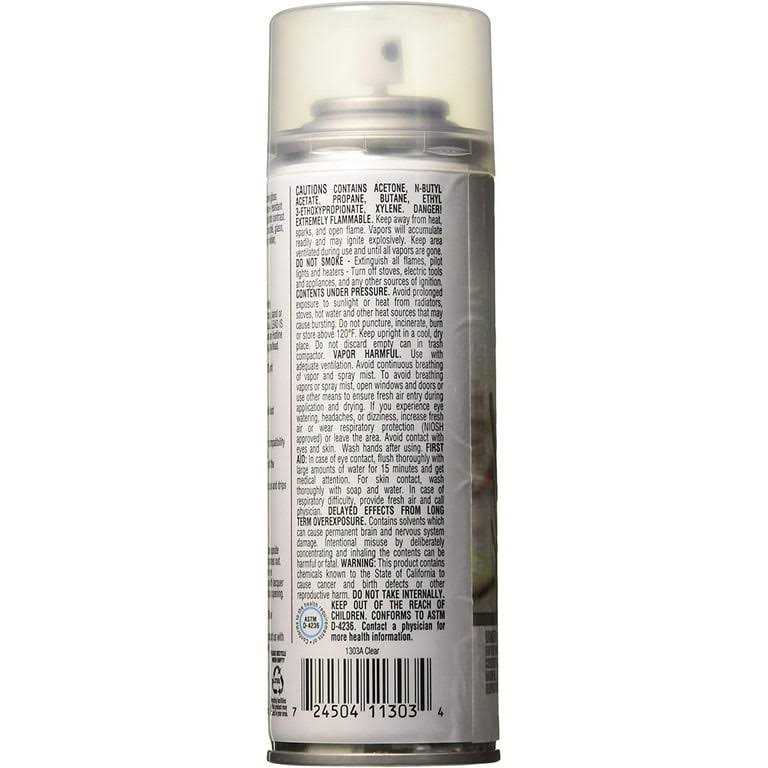 Krylon Crystal Clear Acrylic Spray Coating J76288