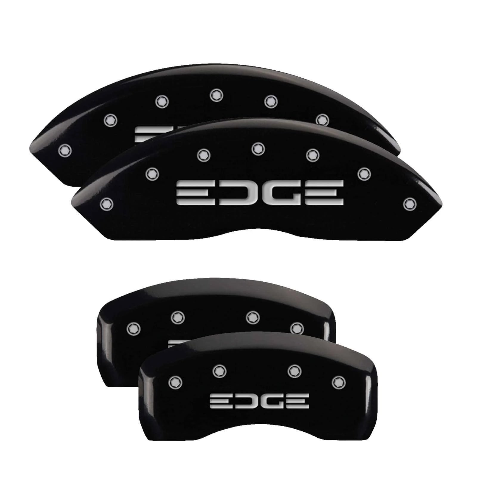 MGP 10042SEDGBK Black Edge/Edge Ford Caliper Covers