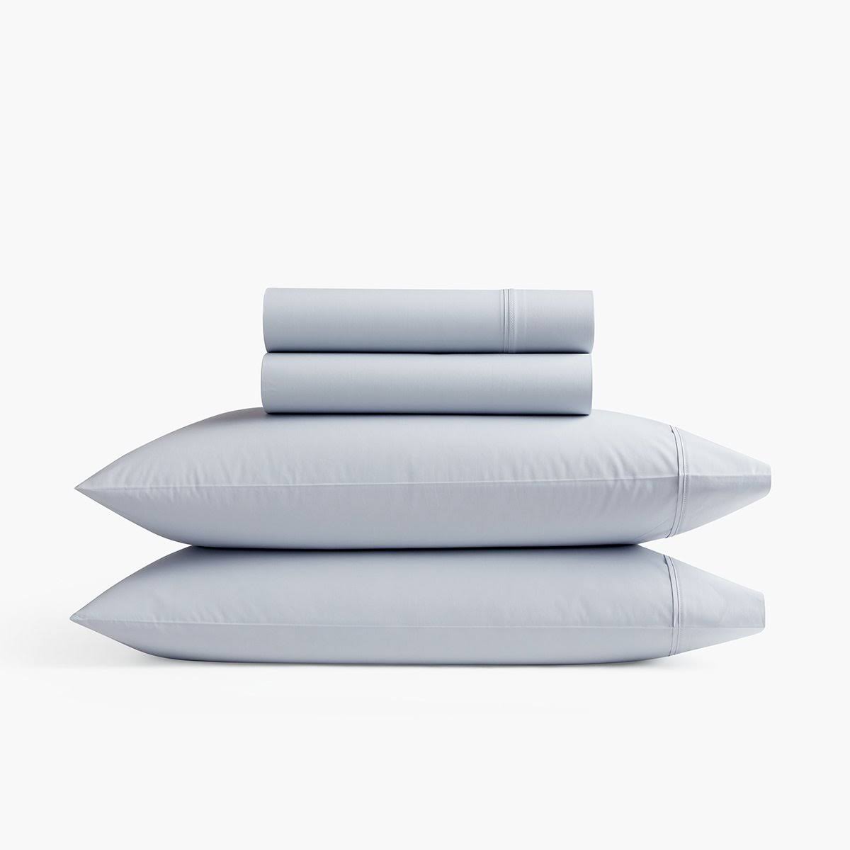 Organic Percale Sheet Set in Taupe, Size Cal King by Under The Canopy