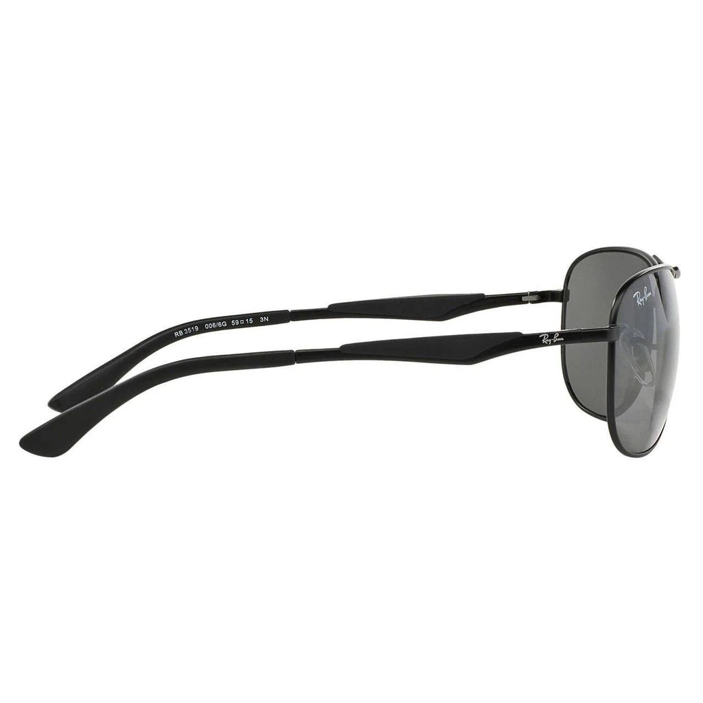 Ray-Ban RB3519 Metal Sunglasses Matte Black D1416