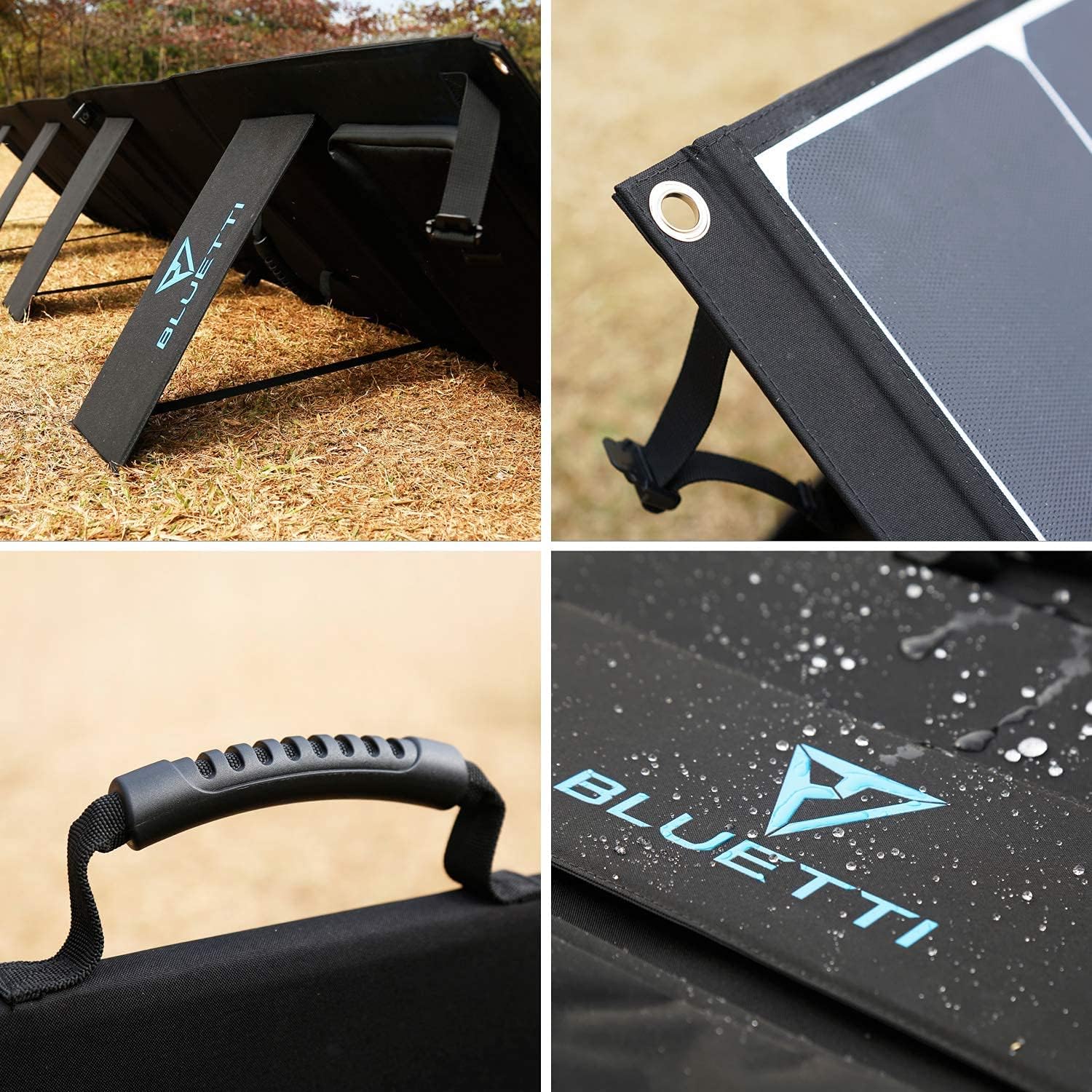 BLUETTI AC200P Portable Power Station 2000W Solar Generator Kit with 3x 200W Foldable Solar Panels M3025