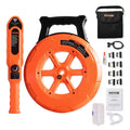 VEVOR Pipe Blockage Detector Locators 100ft/30m Waterproof for Pvc Plastic Metal