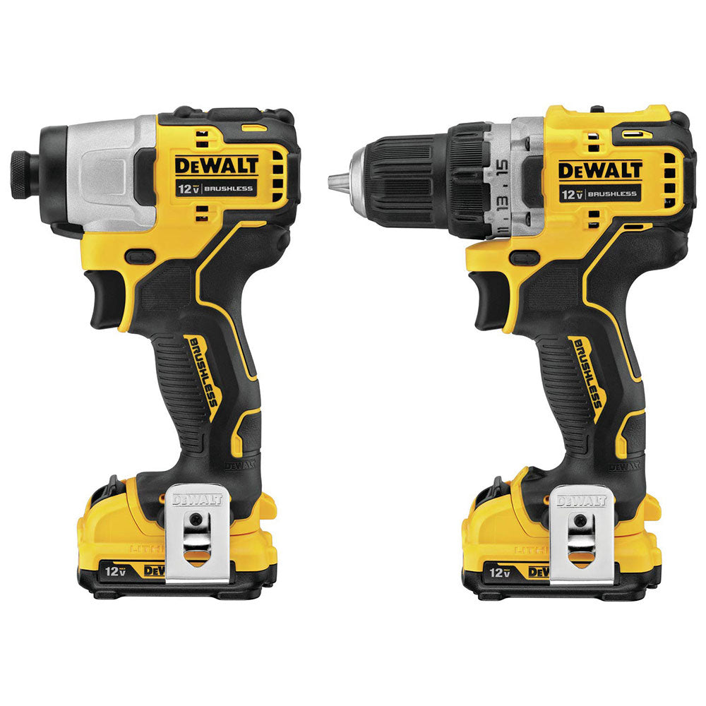 DeWalt DCK221F2 XTREME 12V MAX Brushless Drill & Impact Driver Combo Kit R89915