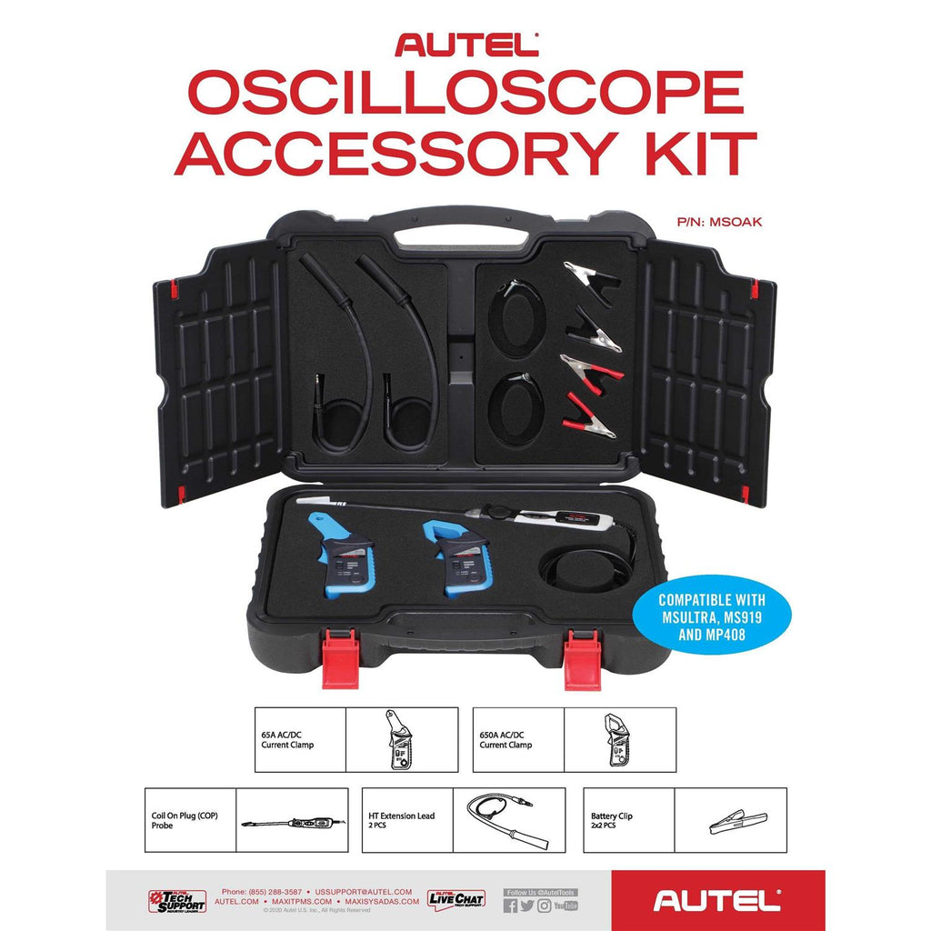 Autel MSOAK Oscilloscope Accessory Kit T587444