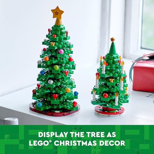 LEGO Christmas Tree Building Toy for Kids Ages 12+, Tabletop Home Decor Y6577