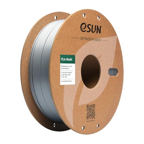 eSUN PLA Basic Filament 1.75mm 1KG Black 2Pack Y749548