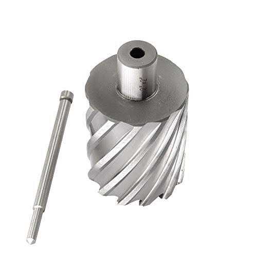 JESTUOUS Annular Cutter 3/4" Weldon Shank HSS with Pilot Pin for Magnetic Drill M16658