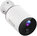 Security Camera Outdoor, Wireless WiFi Waterproof 1080p HD Video Rechargeable Battery Powered Surveillance Cameras for Home Security, Night Vision, Motion Detection, 2-Way Audio and SD Slot