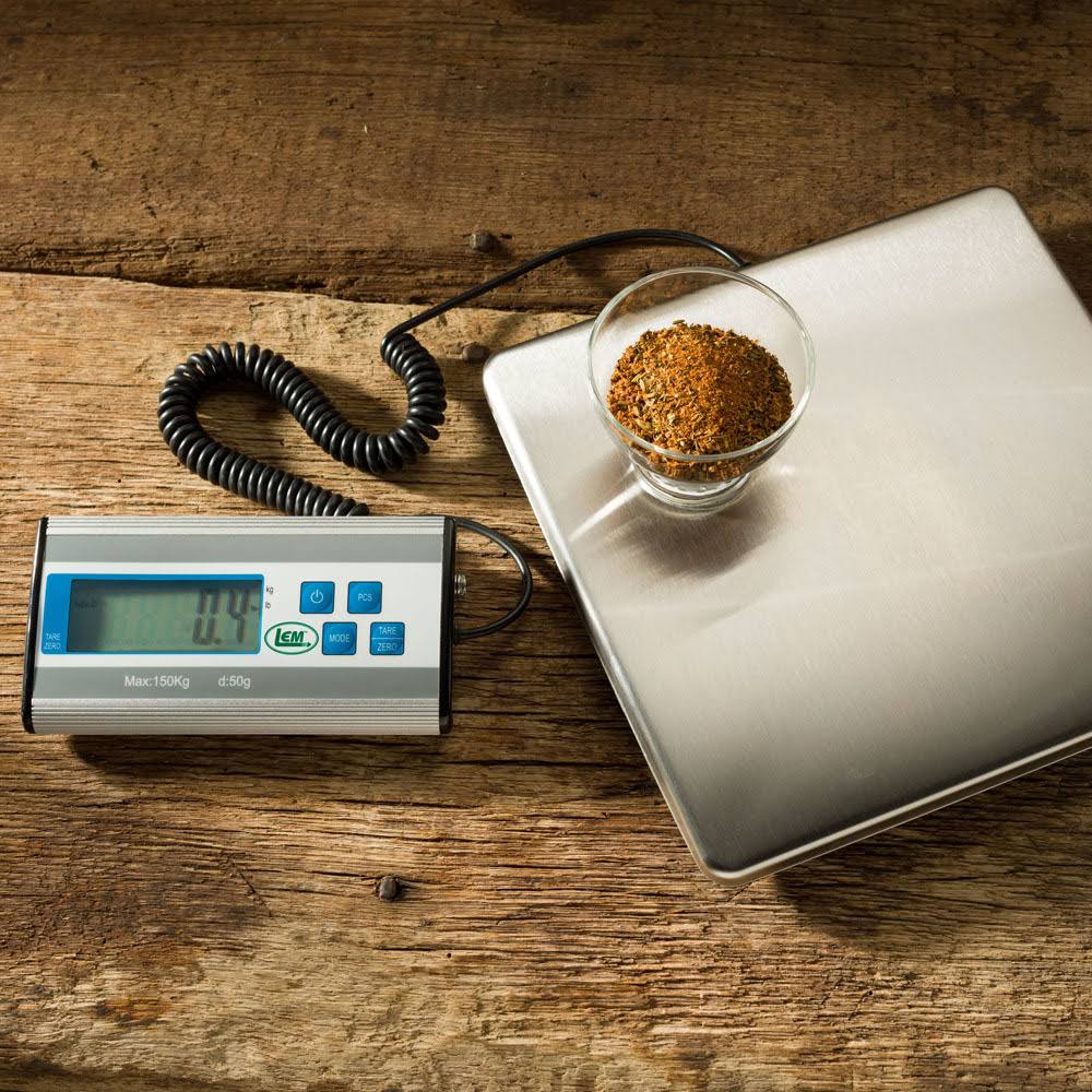 Lem 330 lb. Stainless Steel Digital Scale U265191