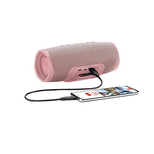 JBL Charge 4 Portable Waterproof Bluetooth Speaker - Black (Renewed) A33506