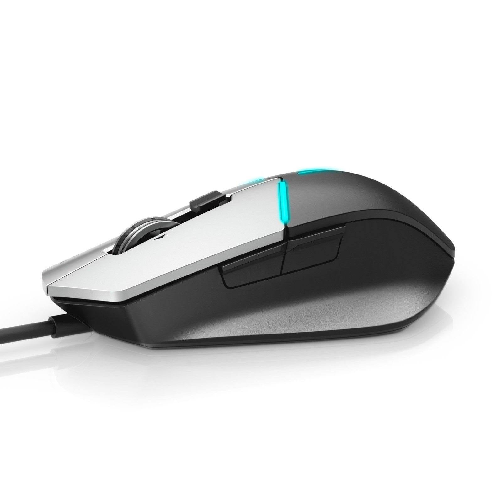 Alienware Advanced Gaming Mouse AW558 - USB Optical Mouse - Black/Silver G23856