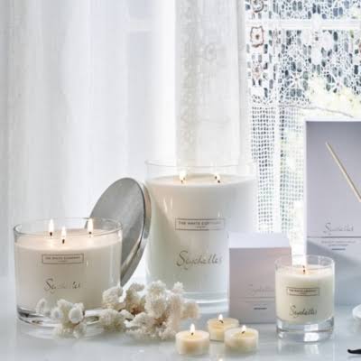 The White Company Seychelles Large Candle J34945