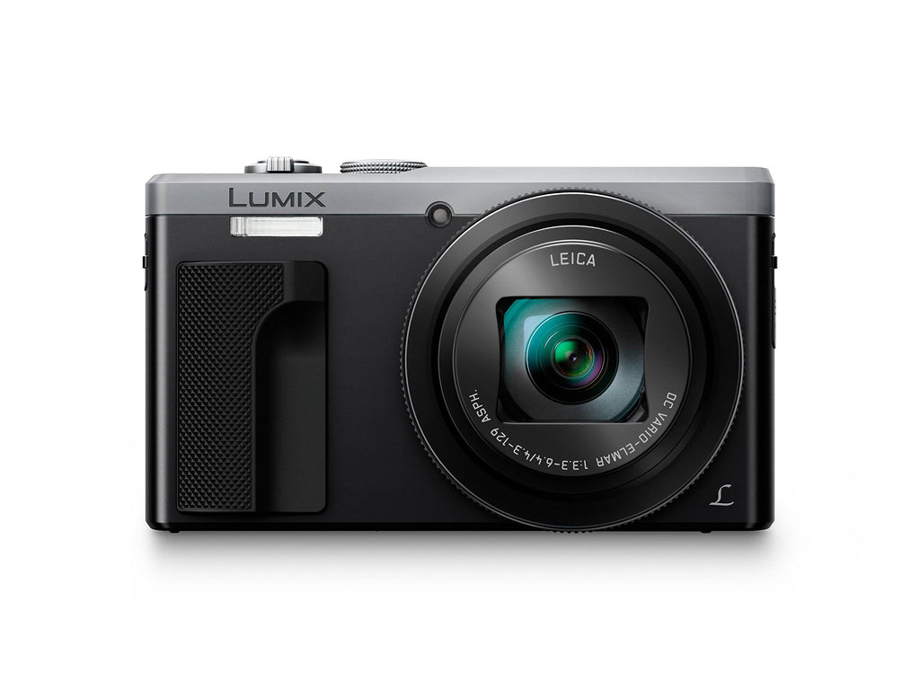 Panasonic Lumix DMC-ZS60 18.1 MP Compact Ultra HD Digital Camera - 4K - Silver