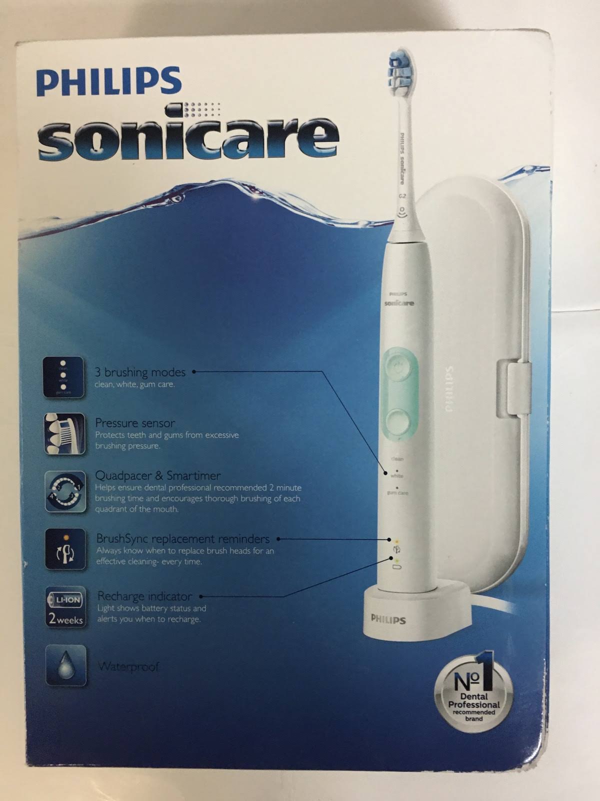 Philips Sonicare ProtectiveClean 5100 Electric Toothbrush K9107