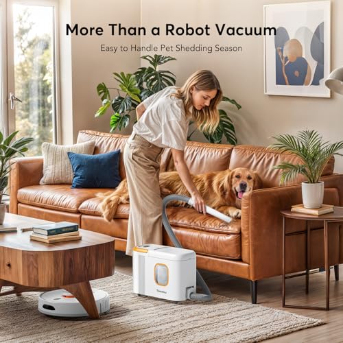 D20S Max+ Robot Vacuum and Mop with Self-Emptying Dock U11483
