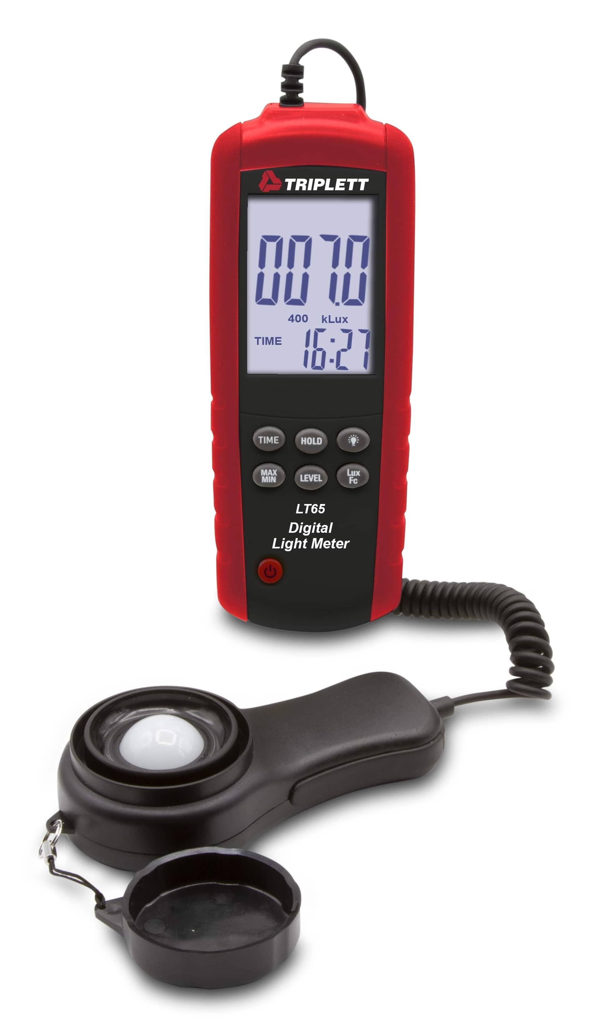 Triplett LT65-NIST Foot Candle/Lux Light Meter with Certificate of Tra