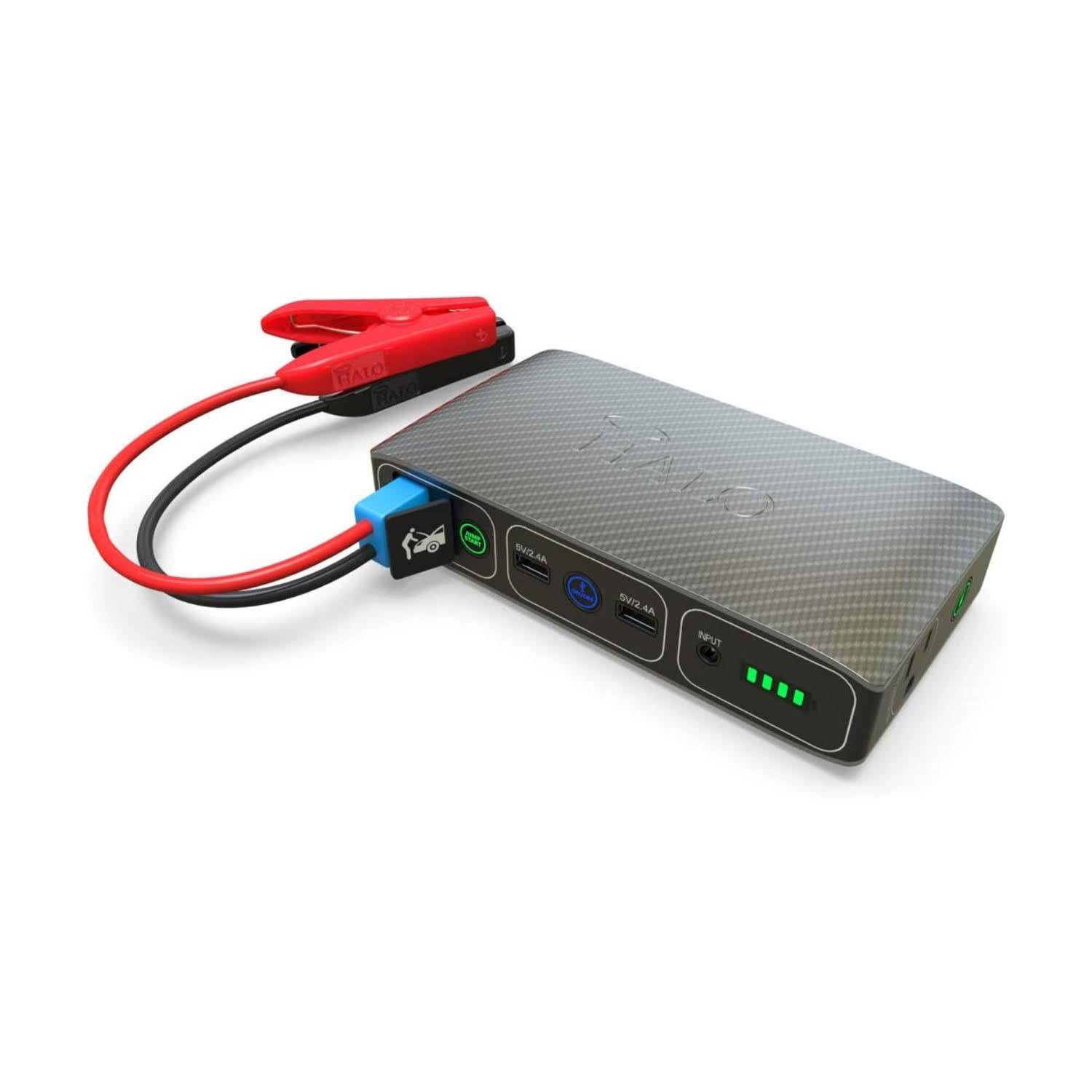 Halo Bolt 58830 mWh Portable Phone Laptop Charger Car Jump Starter