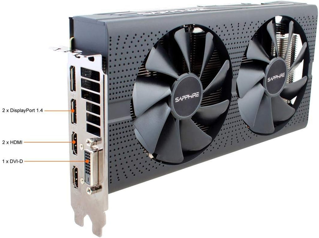 Sapphire Pulse Radeon RX 580 8GB GDDR5 PCI Express 3.0 Video Card M3931
