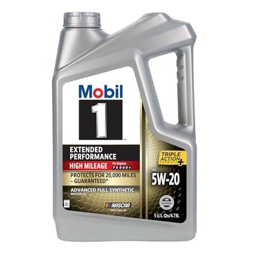 Mobil 1 Advanced Fuel Economy Full Synthetic Motor Oil 0W-20, 5 Quart A306