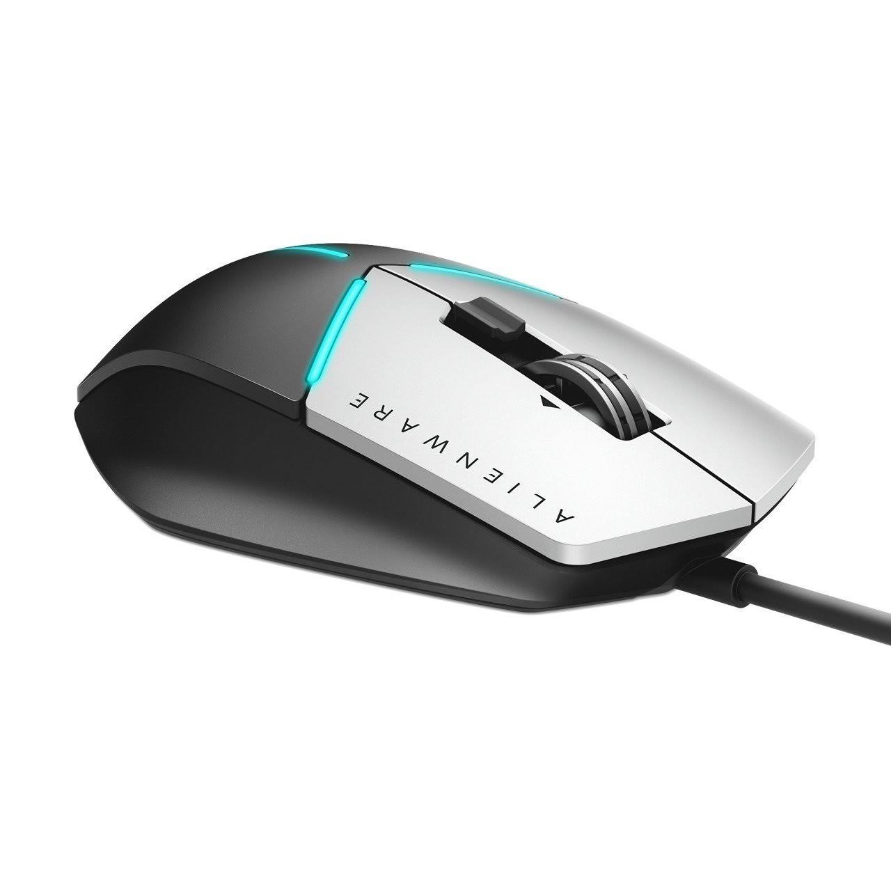 Alienware Advanced Gaming Mouse AW558 - USB Optical Mouse - Black/Silver G23856