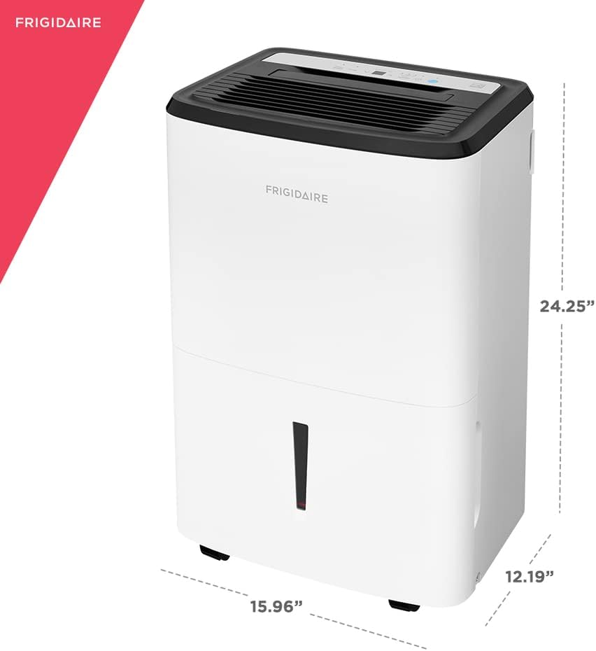 Frigidaire 50 Pint Dehumidifier with Built In Pump, White O94700