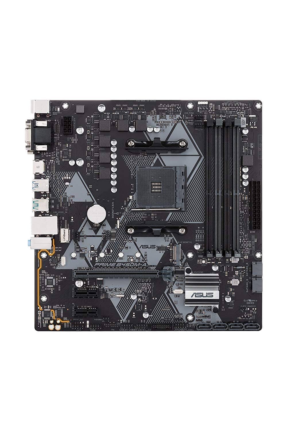 ASUS Prime B450M-A/CSM mATX AMD Motherboard - Socket AM4