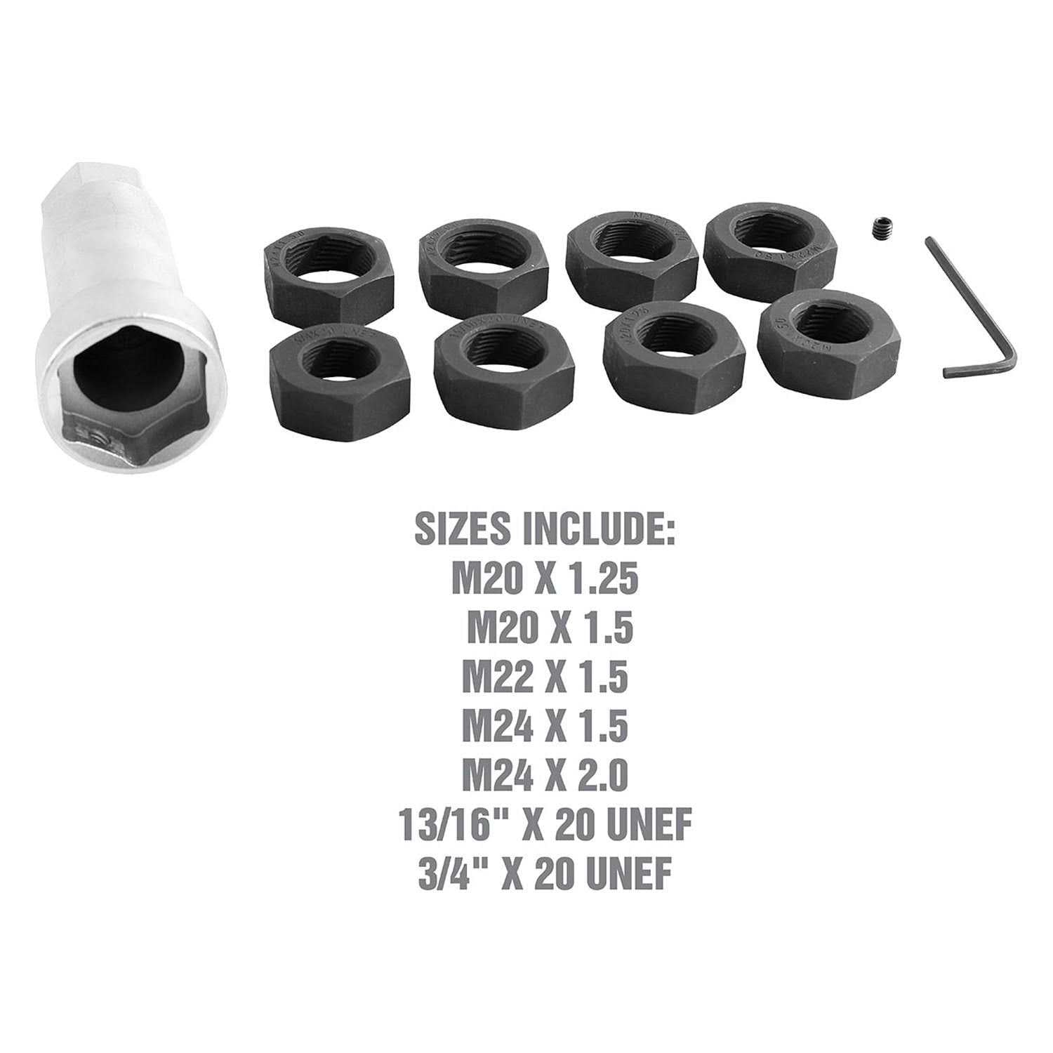 OEMTOOLS 27233 Axle Spindle Threading Set L890