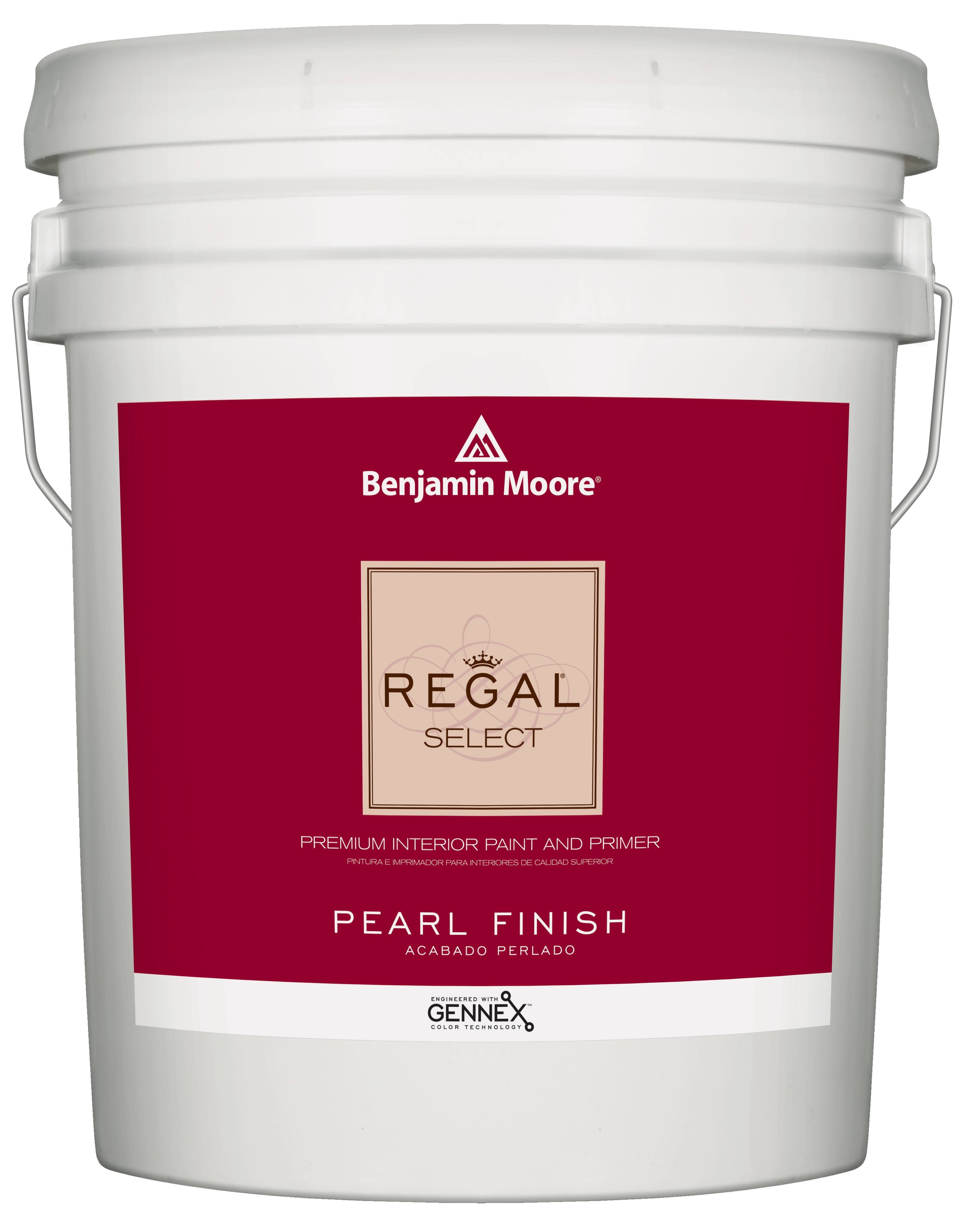 Benjamin Moore Regal Select Interior Paint Pearl 1x Base 5 Gallon