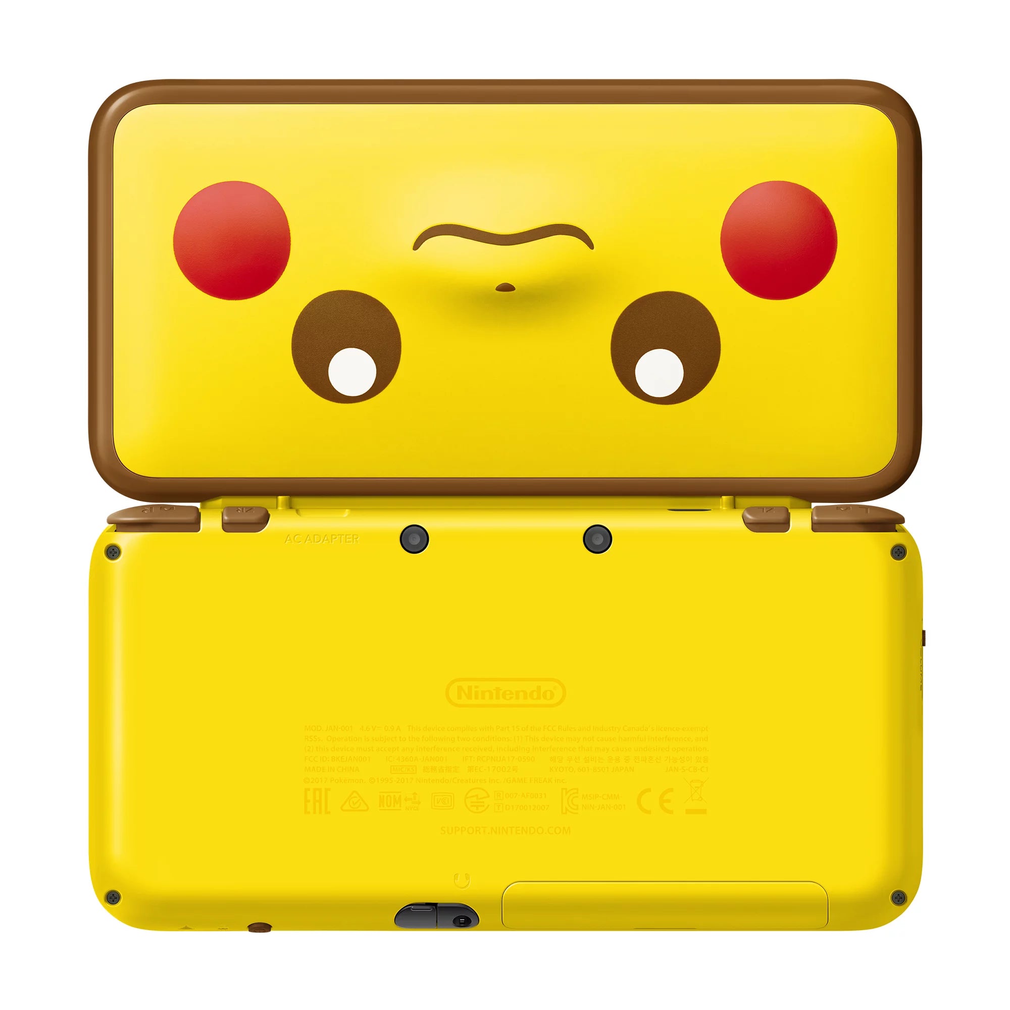 Nintendo 2DS XL Yellow Pikachu Edition U292480