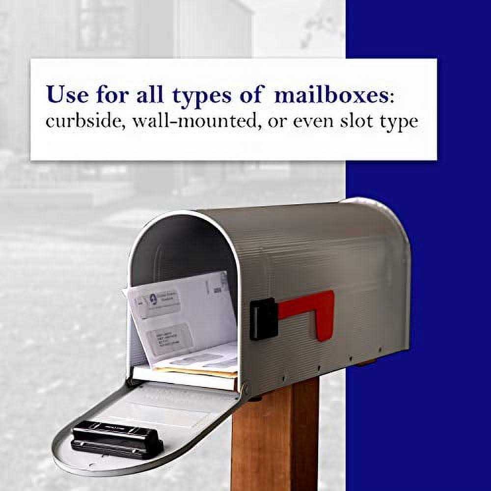 Mail Chime Mailbox Notification System with Wireless Transmitter and Audible Alert Receiver I5568